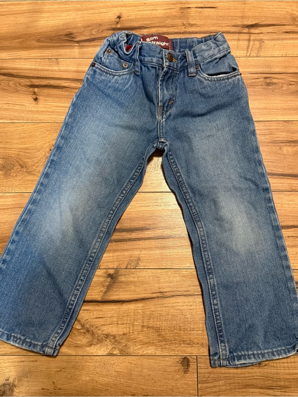 Levi's Boys Light Blue Denim Jeans - Slim Straight